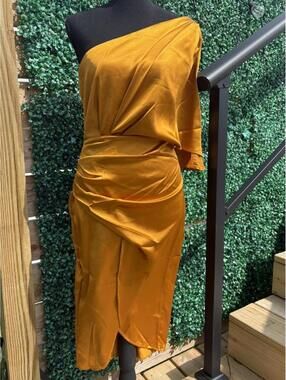 NWOT Golden Yellow Dress
